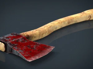 realistic axe 3D Model