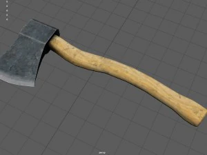 realistic axe 3D Model