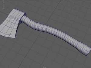 realistic axe 3D Model