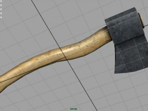 realistic axe 3D Model
