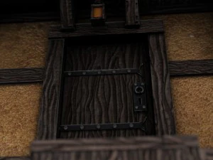 medieval town house 1 3D Model