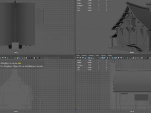 medieval town house 1 3D-Modell