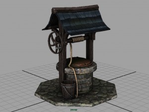 water well 3D Модель