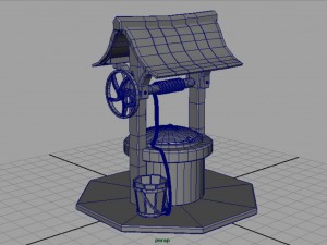 water well 3D Модель