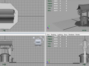 water well 3D Модель