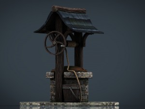 water well 3D Модель