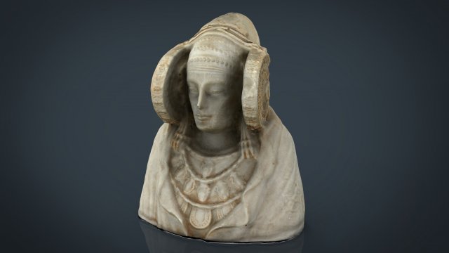 dama de elche Model 3D .c4d .max .obj .3ds .fbx .stl .blend 