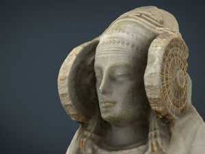 dama de elche Model 3D