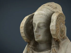dama de elche 3D Model