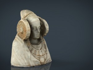 dama de elche Model 3D