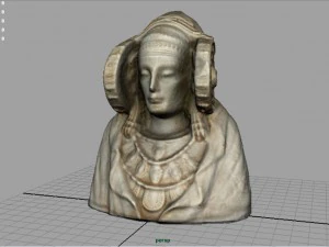 dama de elche 3D Model