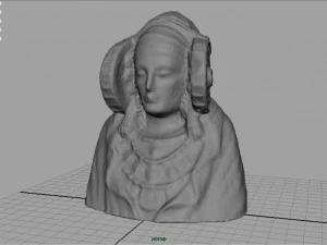 dama de elche 3D Model