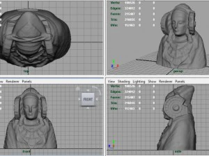 dama de elche 3D Model