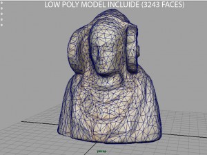 dama de elche Model 3D