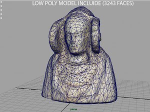 dama de elche 3D Model