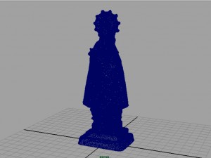 virgen de covadonga Modello 3D