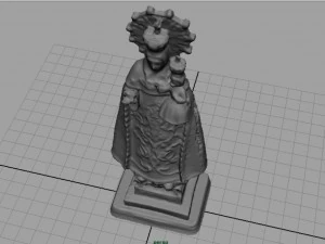 virgen de covadonga 3D Model