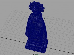 virgen de covadonga Modello 3D