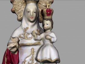 virgen de covadonga Modello 3D