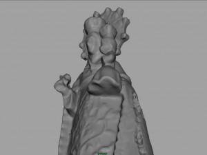 virgen de covadonga Modello 3D