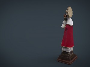virgen de covadonga Modello 3D