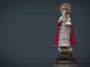 virgen de covadonga Modello 3D