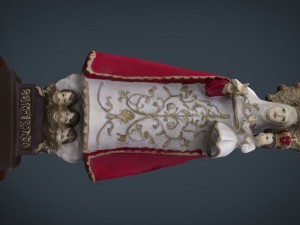 virgen de covadonga Modello 3D