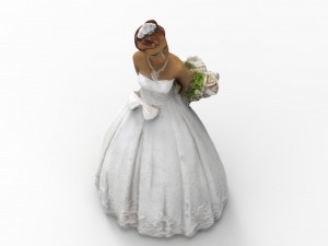 bride 3D Model