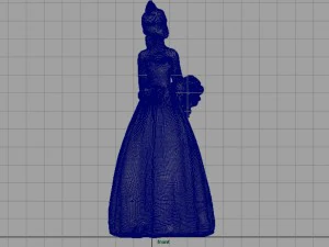 pengantin perempuan Model 3D