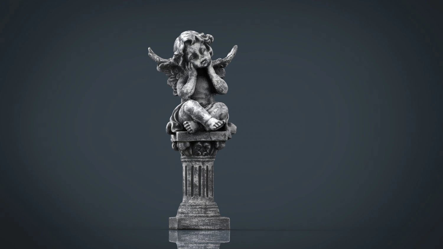 angel 7 3D Model .c4d .max .obj .3ds .fbx .stl .blend 