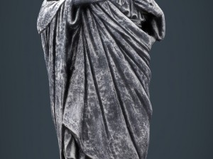 stone sacred heart of jesus Modelo 3D