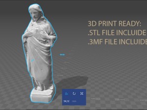 stone sacred heart of jesus 3D Model