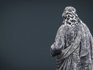 stone sacred heart of jesus 3D Model