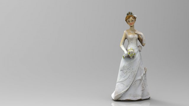 bride 2 Modelo 3D .c4d .max .obj .3ds .fbx .stl .blend 