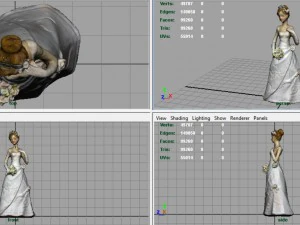 bride 2 3D Model