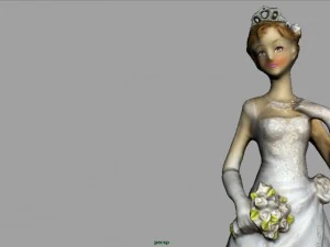 bride 2 3D Model