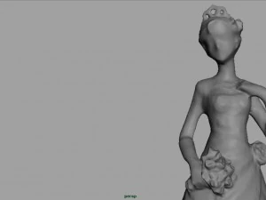 bride 2 3D Model