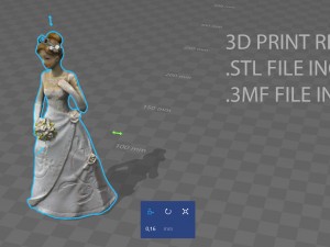 bride 2 Modelo 3D