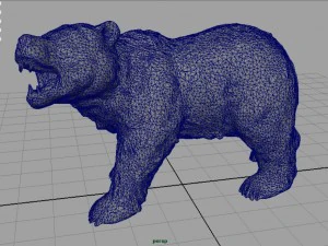 orso Modello 3D