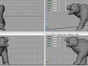orso Modello 3D