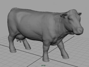 cow 2 3D Model