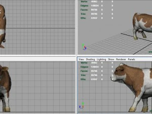 cow 2 3D Model
