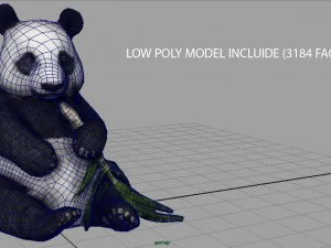 panda 3D Model