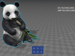 panda 3D Model