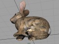 rabbit 3d model blender free