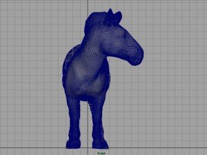 zebra Modelo 3D