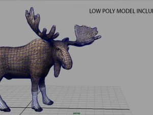elk 3D Model