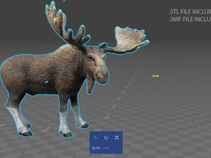 elk 3D Model