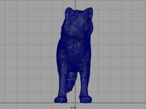 artic wolf Modelo 3D