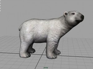 polar bear 3Dモデル
